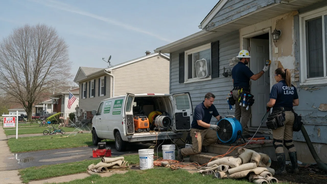 Flood Cleanup in Scottsville, VA near me